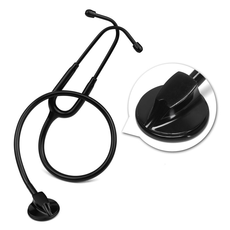 Medical Lab Science - Полностью черный медицинский кардиологический стетоскоп для