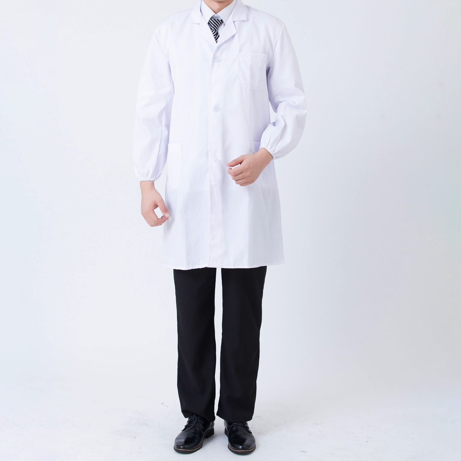 Medical Lab Design - Белый лабораторный халат для студентов-медиков с