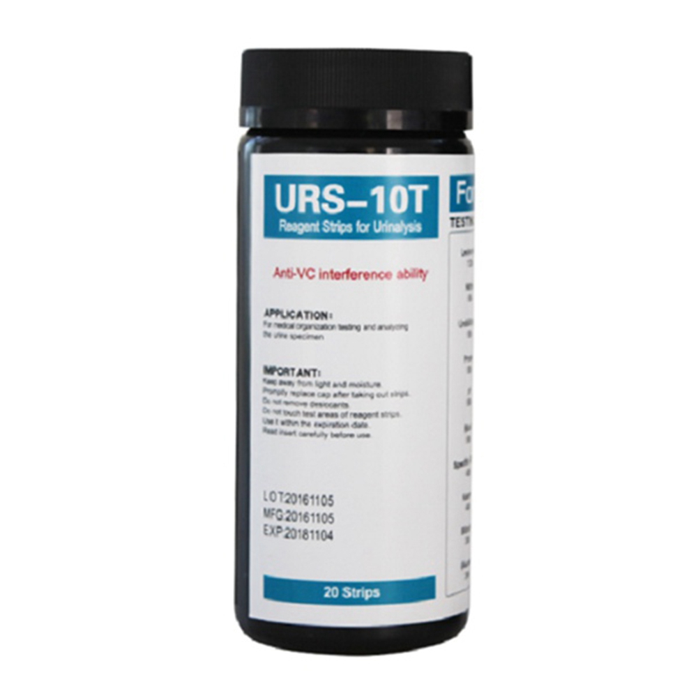 Тест-полоски QWE-100 URS-10T д – обзор и цена Urinalysis Reagent Strip