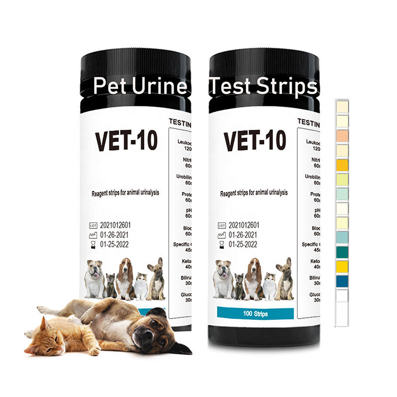 Тест-полоски на мочу для кошек – обзор и цена Urinalysis Reagent Strip