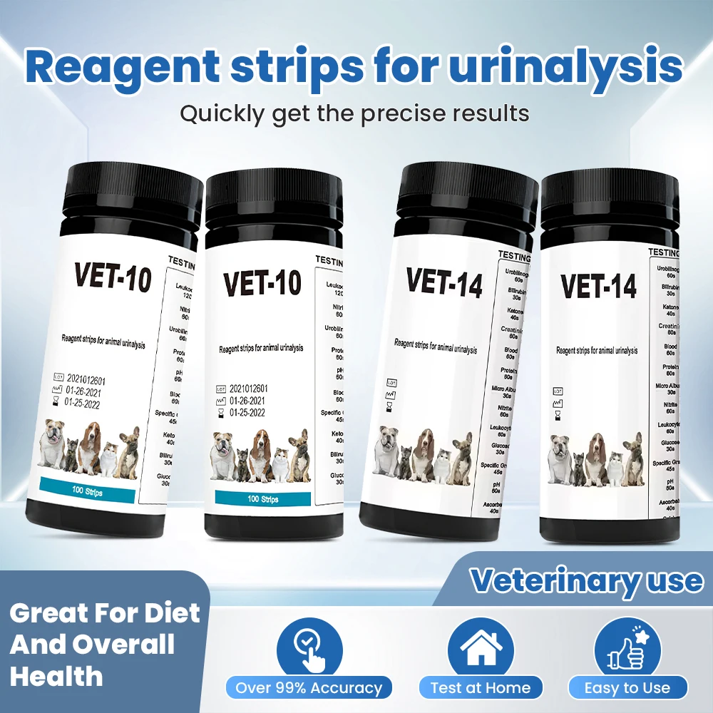 Ветеринарные тест-полоски для  – обзор и цена Urinalysis Reagent Strip